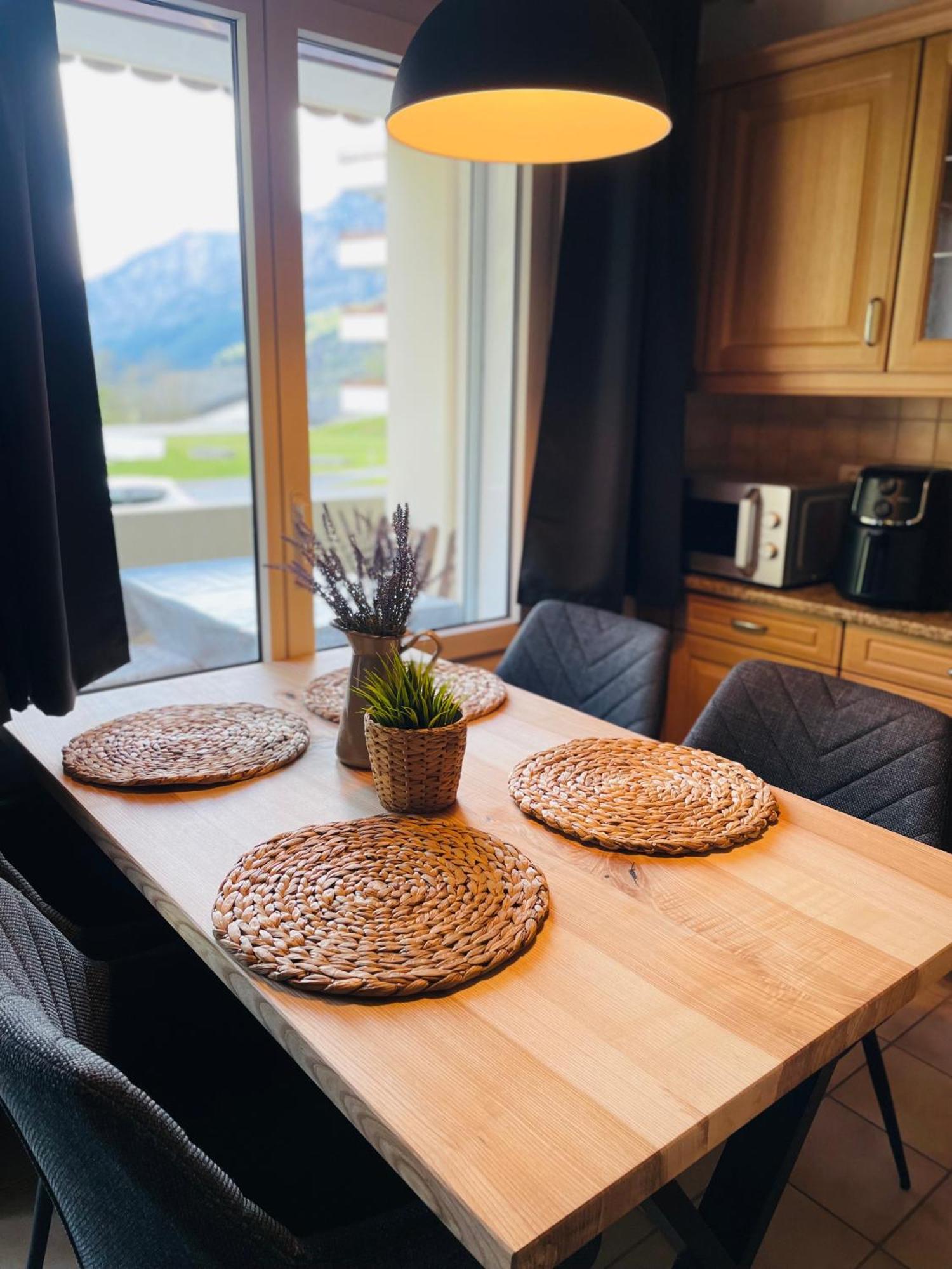 Ferienwohnung Gemmiblick Leukerbad Exterior photo